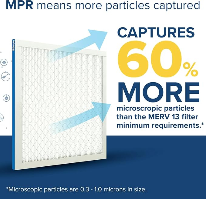 Filtrete 14x30x1 AC Furnace Air Filter, MERV 13, MPR 1900, Premium Allergen - Image 4