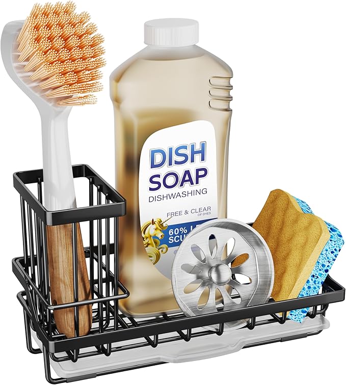 SWTYMIKI Sink Caddy Sponge Holder by SwtyMiki-TidyHomeSweetLife