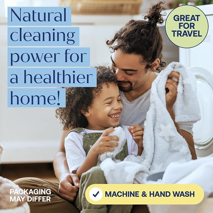 Fab Tab Laundry Detergent Tablets, Plant-Based Formula, Removes Tough Stains - Image 2