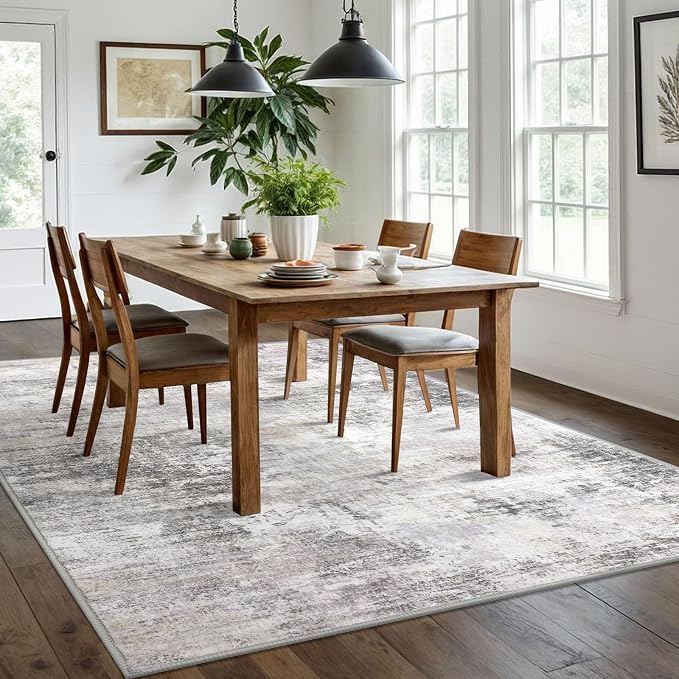 IOHOUZE Abstract Area Rugs 6x9 Ft Washable Rugs - Image 2