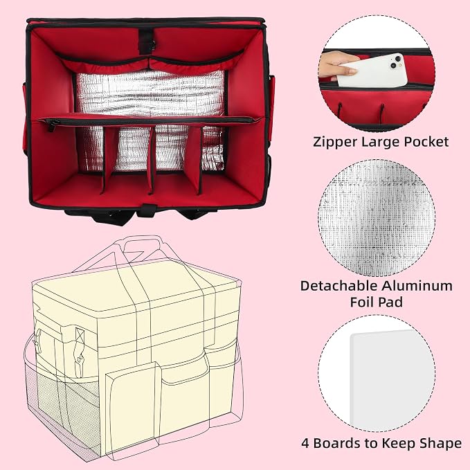 Rolling Cleaning Caddy Bag - Image 5
