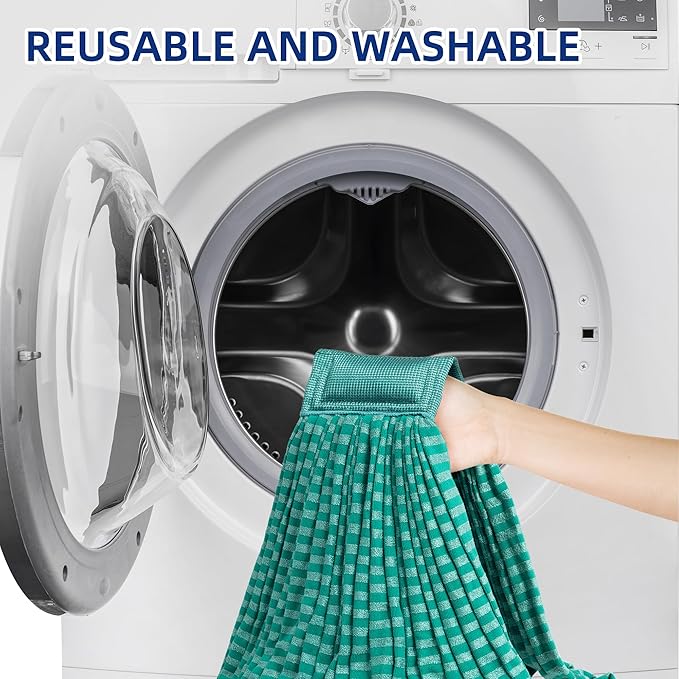 2 Pack Large Microfiber Tube Mop Heads, 6 inch, Heavy Duty Mop Head, Highly - Image 5