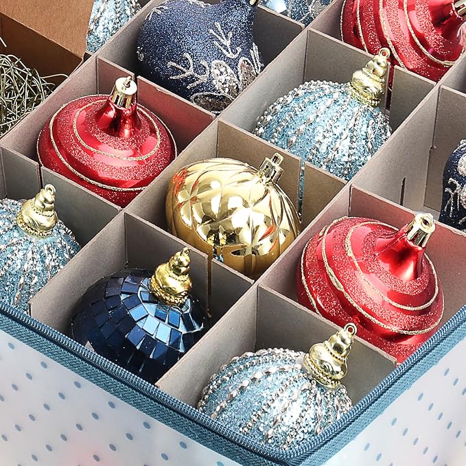 Large Christmas Ornament Storage Box - Image 6