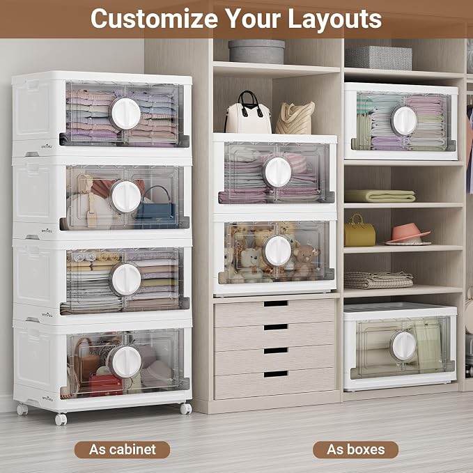 BROVIEW 360Qt Lockable Stackable Storage Bins - Image 8