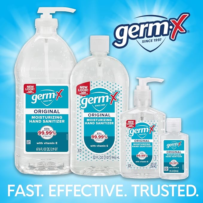 Germ-X Original Hand Sanitizer, Fast-Drying Moisturizing Gel - Image 6