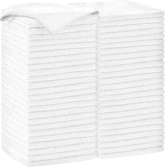 AIDEA Microfiber Cleaning Cloth-50PK, Soft Microfiber Towels by AIDEAHOME