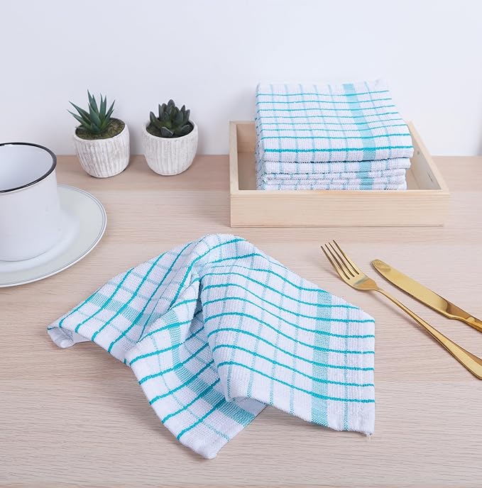 AMOUR INFINI Kitchen Dish Cloths Set of 8 - Image 3