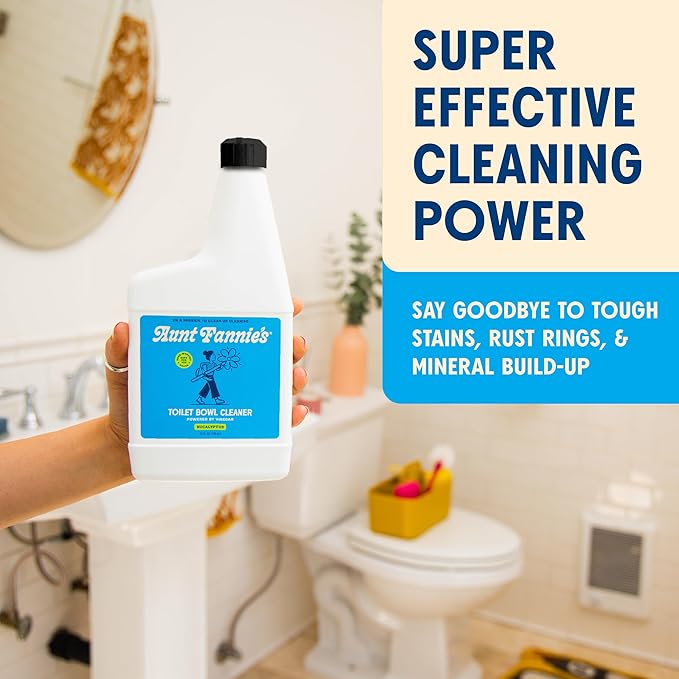 Aunt Fannie's Toilet Bowl Cleaner, Bleach-Free Cleaner Powered by Vinegar - Image 2