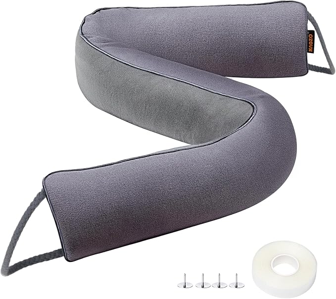 MAGZO Door Draft Stopper, 34 Inch Under Door Draft Blocker Noise Stopper by MAGZO