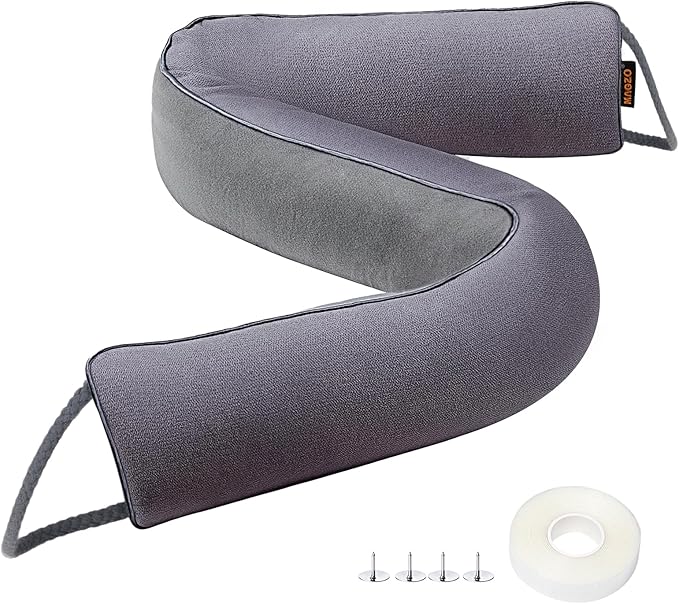 MAGZO Door Draft Stopper, 48 Inch Under Door Draft Blocker Noise Stopper by MAGZO