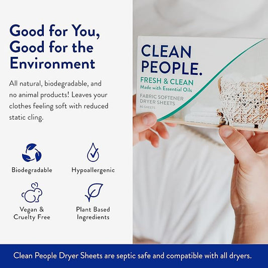 The Clean People Fabric Softener Sheets - Image 2