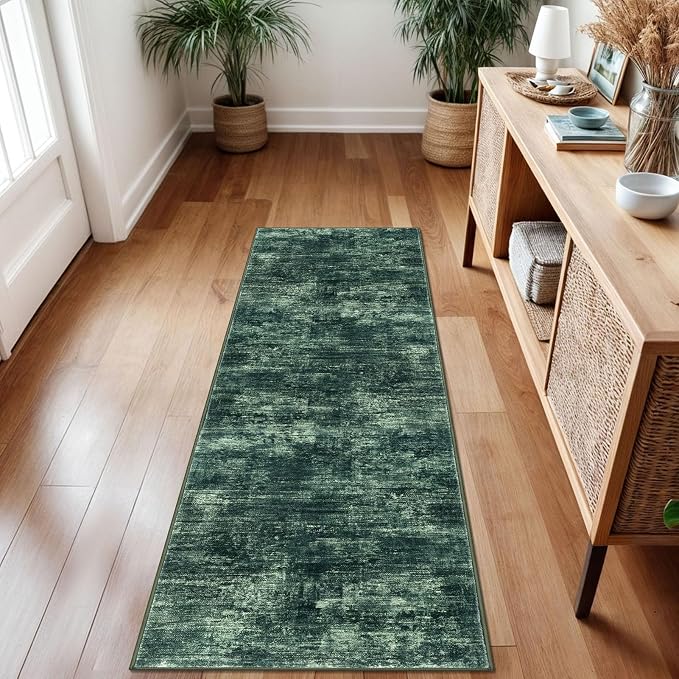 IOHOUZE Abstract Runner Rug 2x7 Ft Washable Runners - Image 2