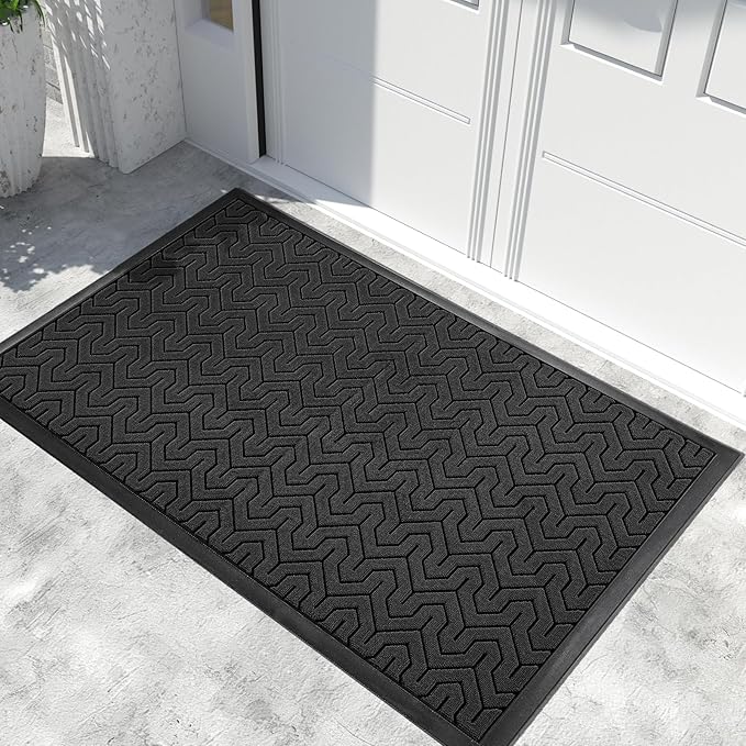 Yimobra Extra Large Door Mat Outside Entrance 60x32, Waterproof Heavy Duty by Yimobra