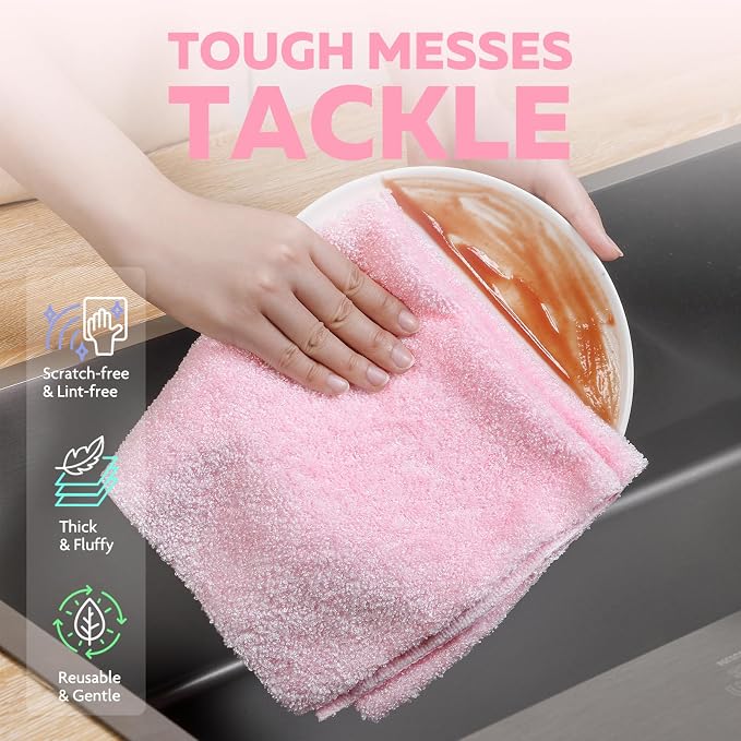 Fantasticlean XL Tear-Away Microfiber Cleaning Cloth Roll, Thick & Large - Image 9
