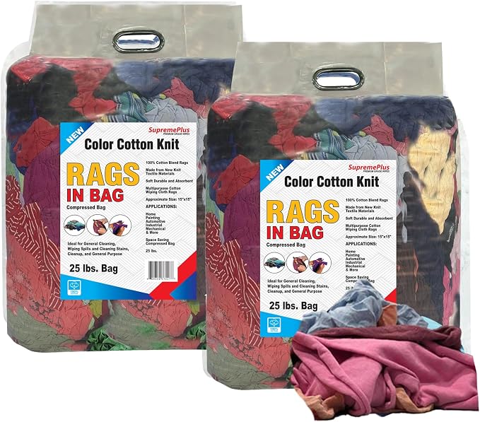 Premium Color Knit Cleaning Rags – Shop Rags Bulk by SupremePlus