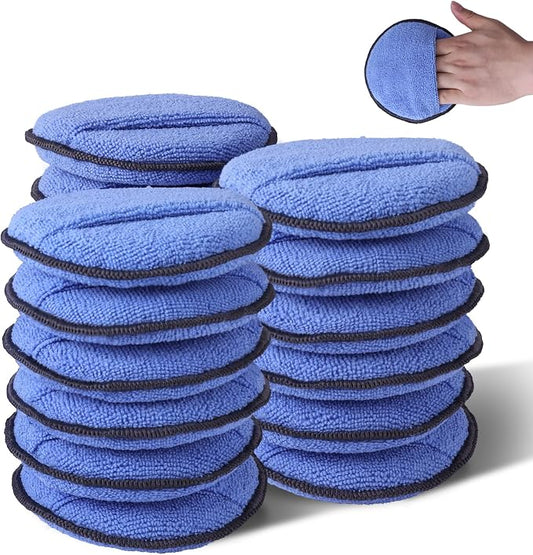 WORKPRO 18-Pack Car Wax Applicator Pads by WORKPRO