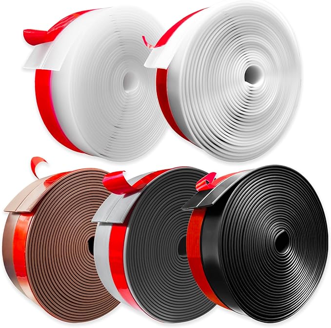 Silicone Weather Stripping, Door Draft Stopper Window Seal Strip - Image 7
