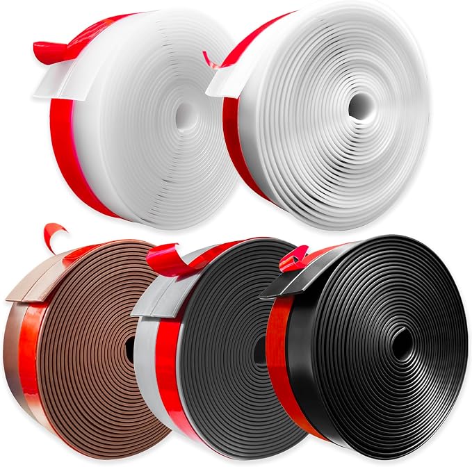 Silicone Weather Stripping, Door Draft Stopper Window Seal Strip - Image 7