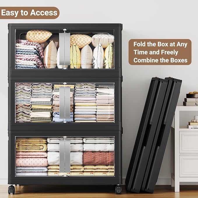BROVIEW 480QT Stackable Storage Bins - Image 5