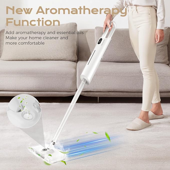 Steam Mop All-in-one for Floor Cleaning, Detachable Handheld Floor Steamer - Image 3