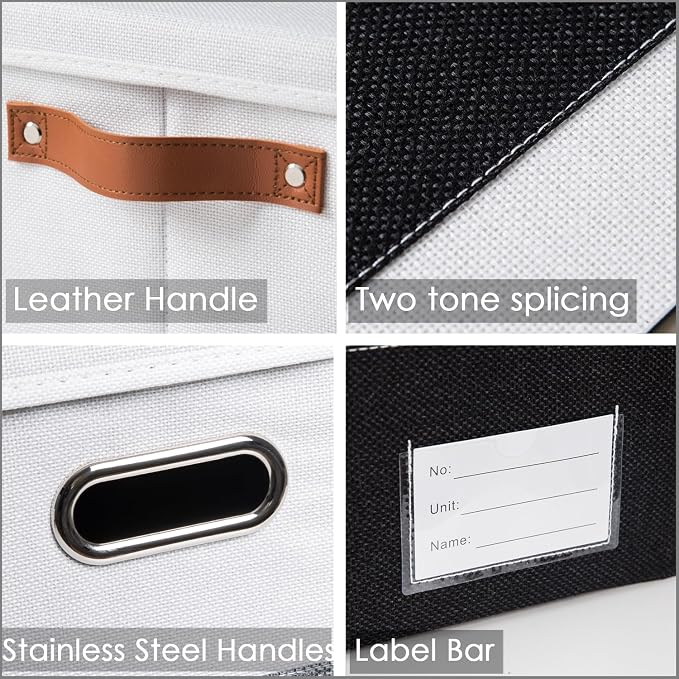 PRANDOM Foldable Storage Bins - Image 4