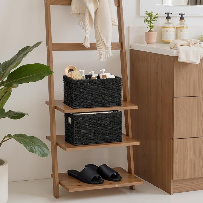 StorageWorks Pantry Baskets, Wicker Storage Baskets - Image 2