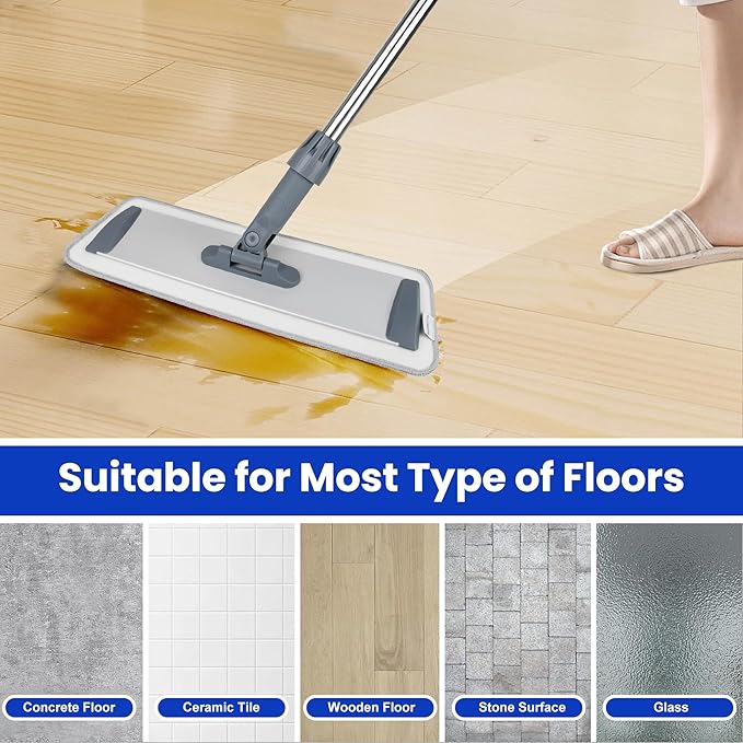 Microfiber Flat Mop for Floor Cleaning - Image 5