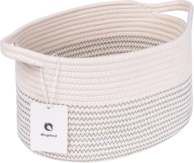Medium and Large Woven Basket//With Handle, Used - Image 9