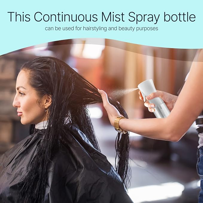 BeautifyBeauties Hair Spray Bottle – Ultra Fine Continuous Water Mister - Image 5