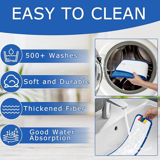 12 Pack Replacement Microfiber Pad - Image 6