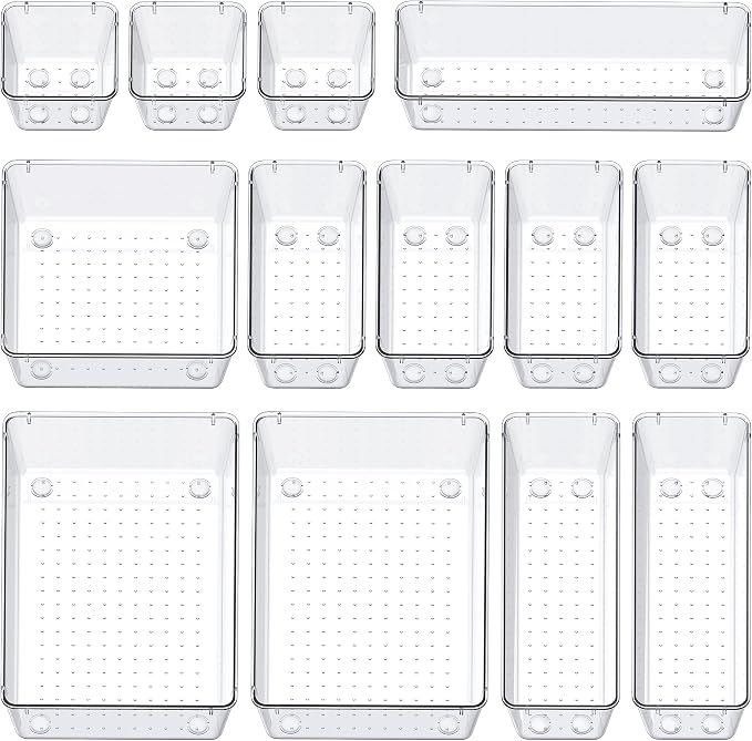 SMARTAKE 13-Piece Drawer Organizers - Image 9