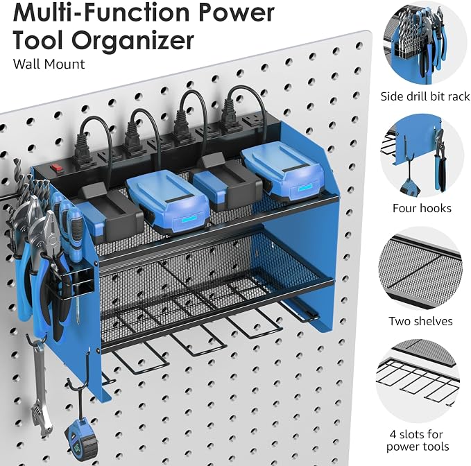 CCCEI Set Power Tool Organizer Wall Mount - Image 5