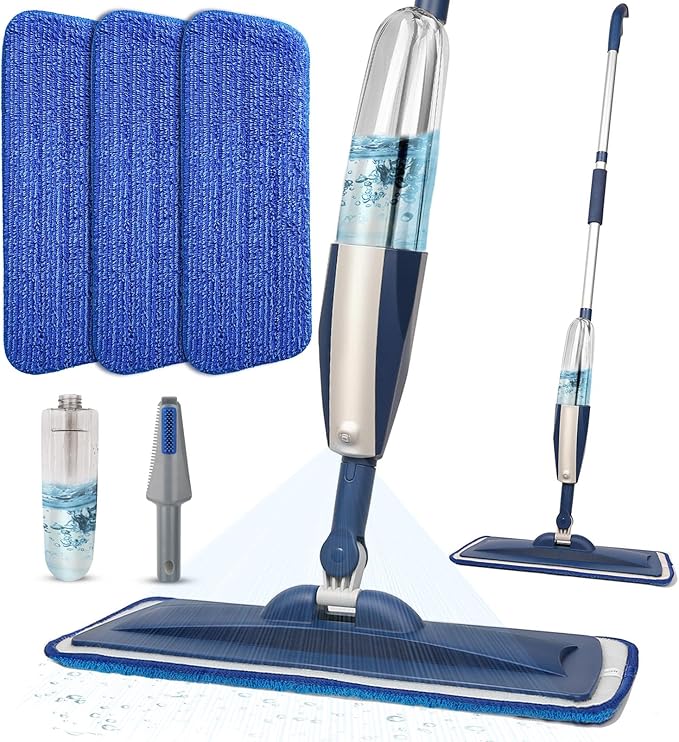 Mops for Floor Cleaning Wet Spray Mop by PANDAGRIP