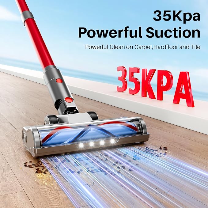 Cordless Vacuum Cleaner, Lightweight Stick Vacuum Cleaner - Image 2