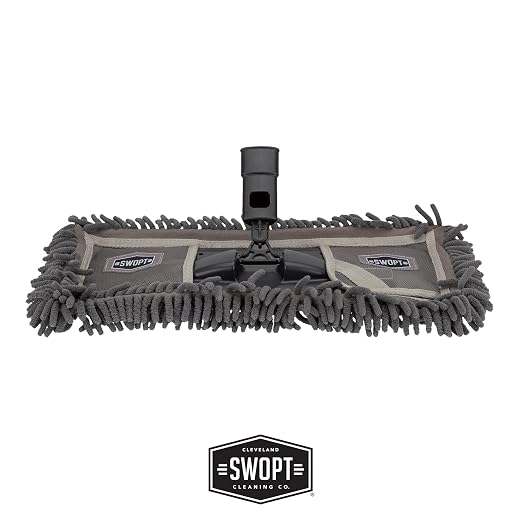 SWOPT 18” Microfiber Dust Mop Head - Image 2