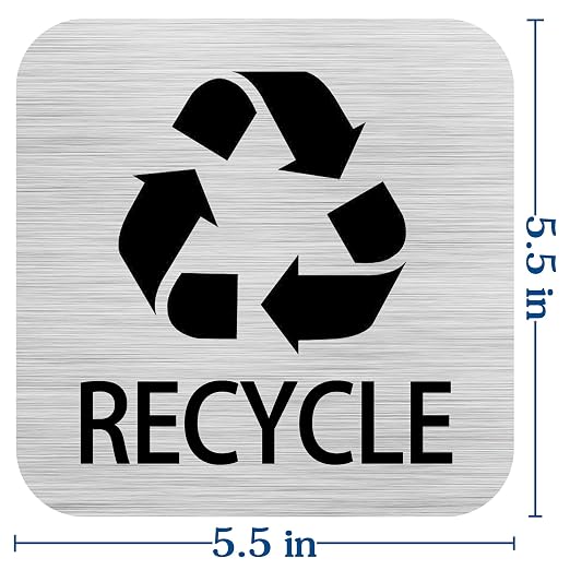 Recycle and Trash Magnets Sticker - Image 2