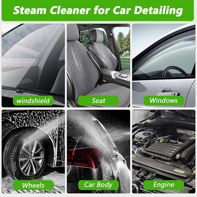 Handheld Steam Cleaner, 2500W High Pressure Steamer - Image 6