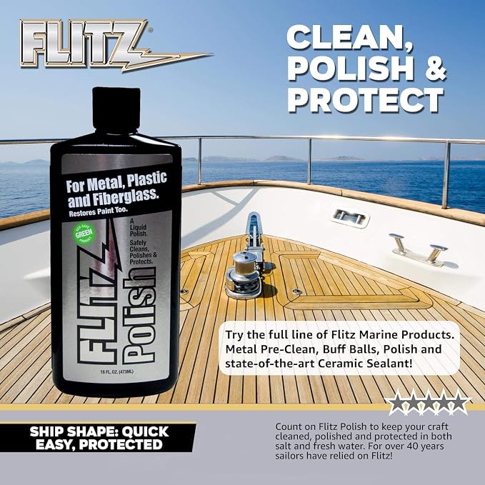 Flitz Multi Purpose Metal Polish Liquid - Image 2