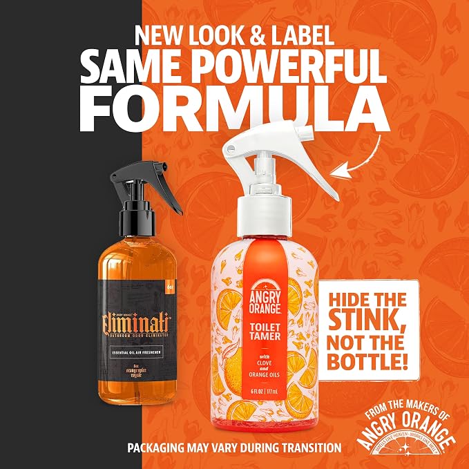 ANGRY ORANGE Toilet Tamer Bathroom Spray - Image 5