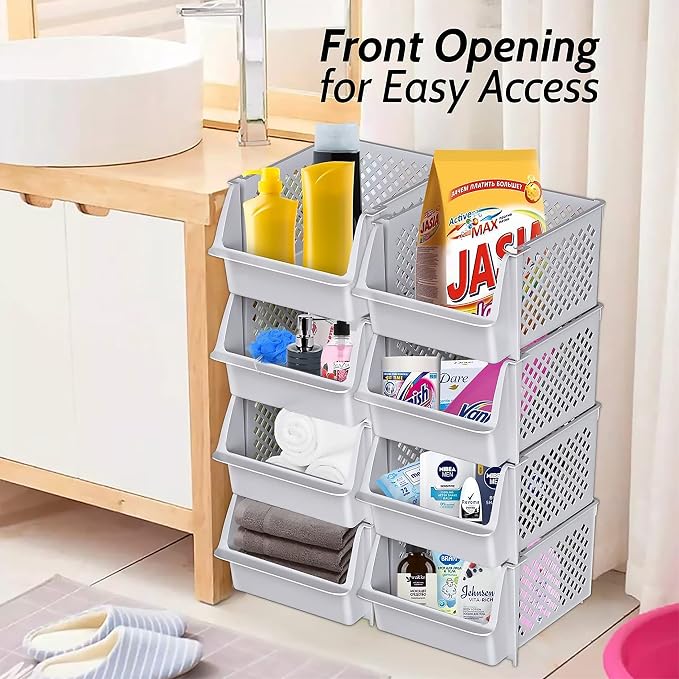 Skywin TidyFriend Stackable Storage Bins - Image 4