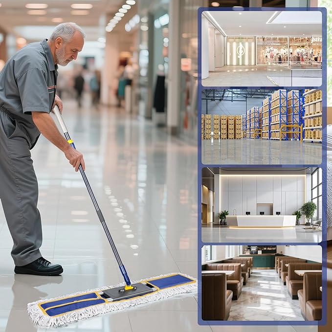 36" Commercial Mop for Floor Cleaning, Masthome Heavy Duty Industrial Mop - Image 9