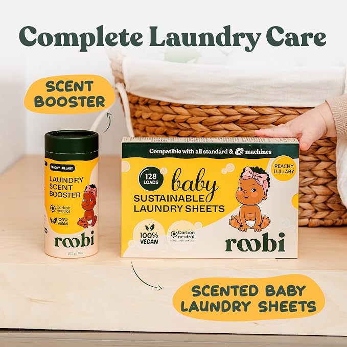 Roobi Baby Laundry Scent Booster. Peachy Lullaby Fragrance Beads. Specially - Image 8