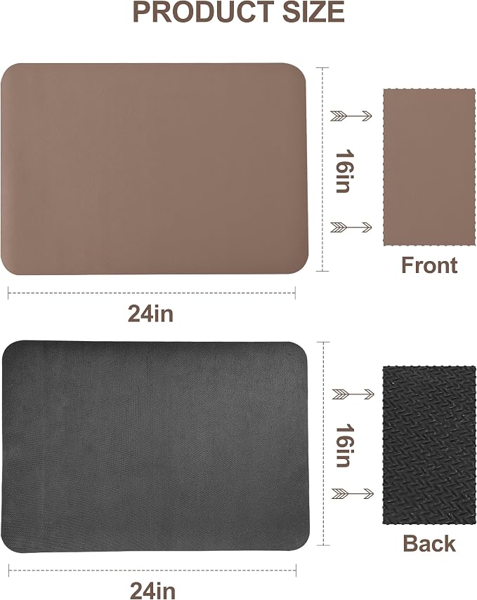 Dish Drying Mat for Kitchen Counter, Hide Stain Anti Absorbent for Kitchen - Image 6