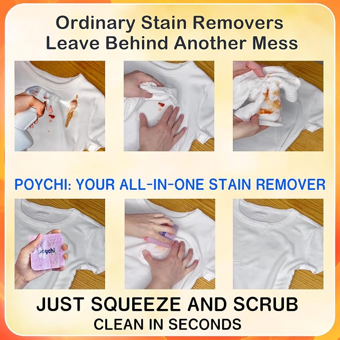 Magical Fiber Stain Remover- Use as Spot Remover- No Dry Cleaning Food - Image 4