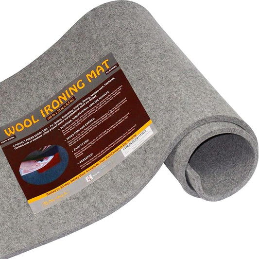 Wool Pressing Mat 60" x 22" Quilting Ironing Pad by SAVINA