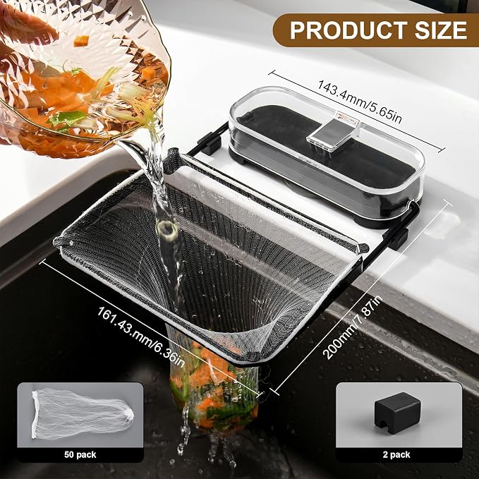 Kitchen Sink Drain Strainer Basket Holder - Image 2