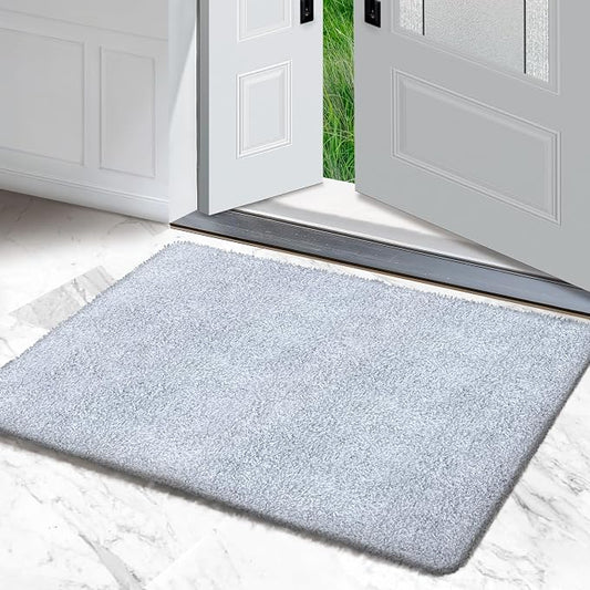 Premium Microfiber Indoor Door Mat – 24"x36" Washable Entry Mat, Waterproof by RugMast