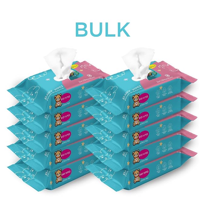 Ioly's Baby Wipes Unscented Wet Wipes 99% Water Based - Image 8