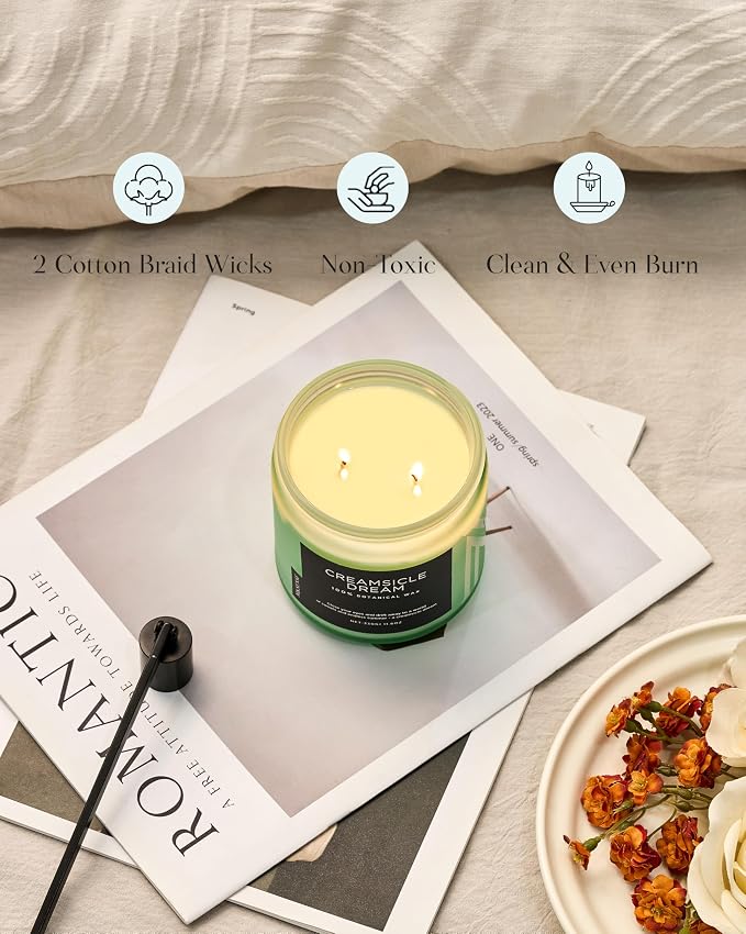 M&SENSE Clean Cotton Scented Candle - Image 5