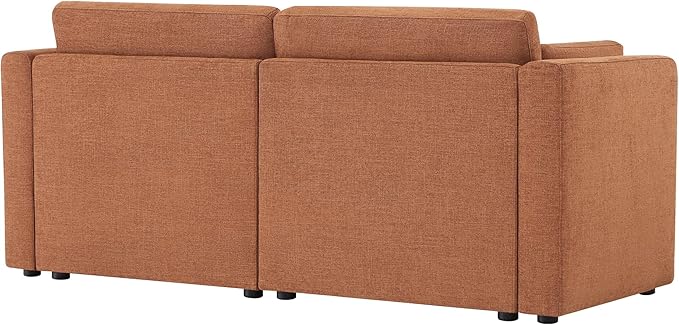 CHITA Small Modular Sectional Fabric Sofa Set, Extra Comfty Loveseat Cloud Couch - Image 6